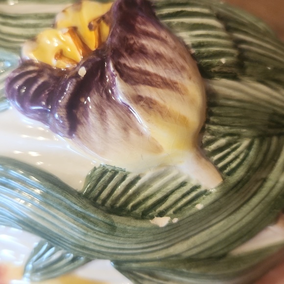 Fitz and Floyd Ceramic Floral Tulip Flowers Votive - Picture 10 of 10